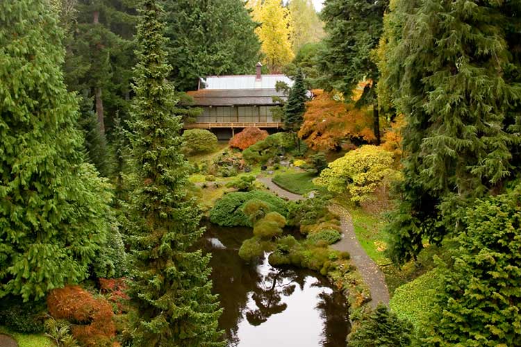 visit the japanese house at Bloedel Reserve