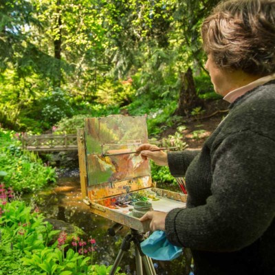 painting in nature
