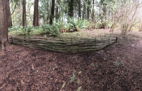 Wattle fencing