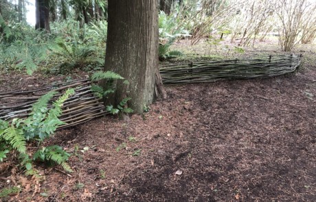 Wattle fencing