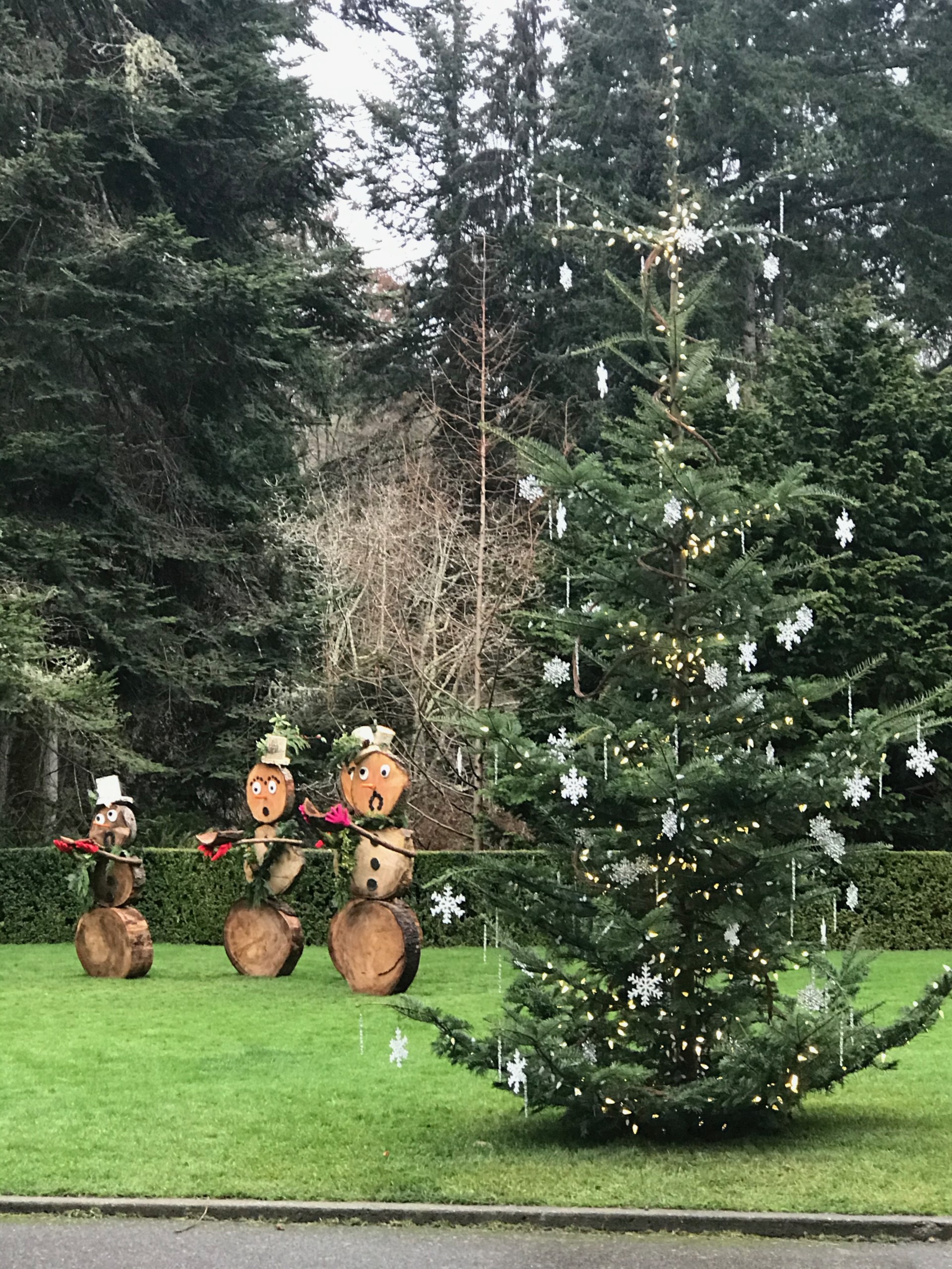 GDouma WITW 2020 Carolers with decorated tree