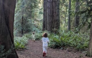 Trail running children